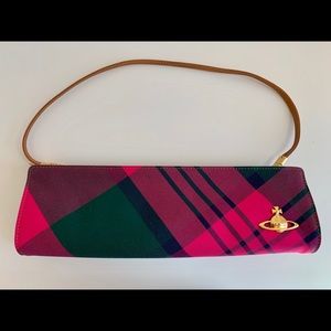 New Vivienne Westwood Derby Clutch in Tartan